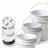 EconoHome White Plastic Buckets Food Grade Storage Pails-5