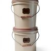 HDPE Storage Bucket House Naturals 2 Gallon White-3