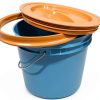House Naturals Aqua Bucket Metal Handle Food Grade Container-1
