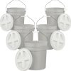 EconoHome 5 Gallon Plastic Bucket Food Grade Durable-0