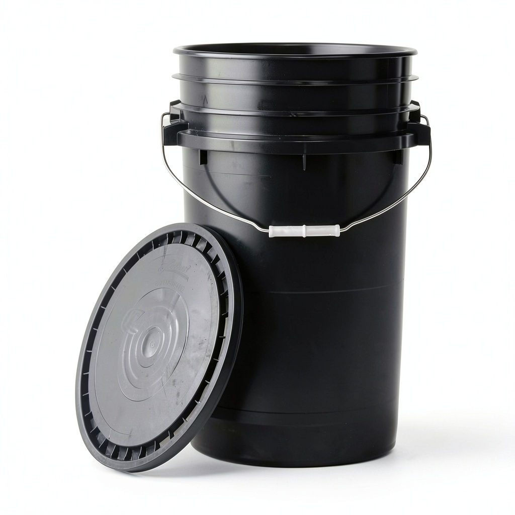 Hudson Exchange 7 gallon pail in a warehouse setting