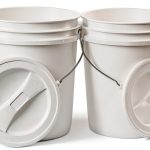 HDPE Storage Bucket House Naturals 2 Gallon White-0