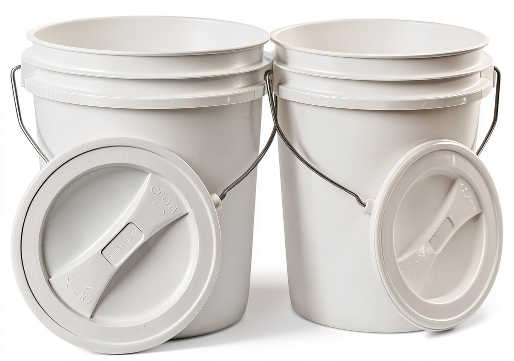 House Naturals HDPE bucket being used in a commercial kitchen