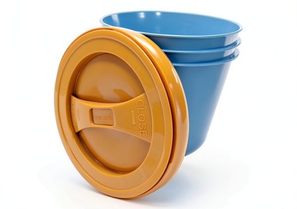 House Naturals Aqua Bucket Metal Handle Food Grade Container-2