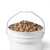 EconoHome White Plastic Buckets Food Grade Storage Pails-2