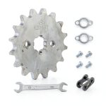 Moroxi 420 Chain Sprocket 16T Steel for Dirt Bikes-0