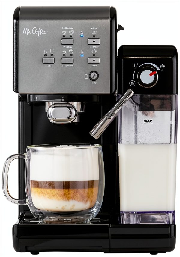 Maxam Espresso Machine Stainless Steel Automatic-6