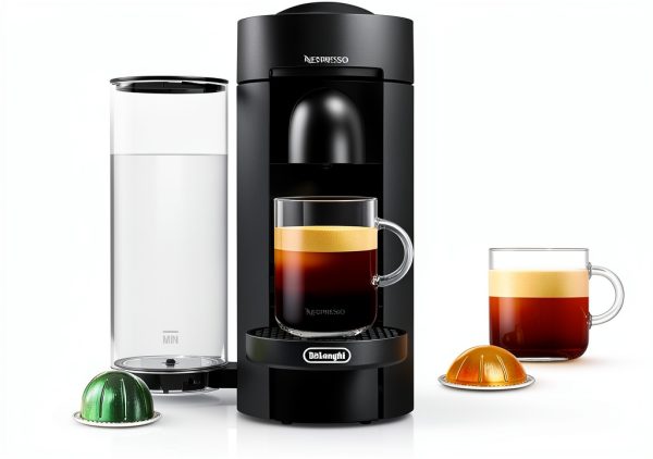 Nespresso VertuoPlus Espresso Machine Matte Black-1