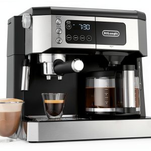 De'Longhi Espresso Machine Black Programmable-0
