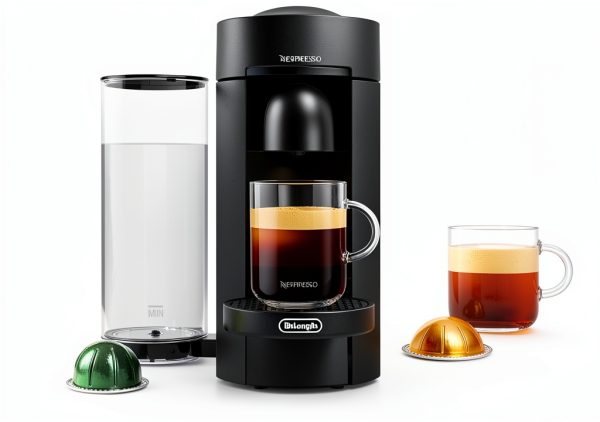 Nespresso VertuoPlus Espresso Machine Matte Black-0