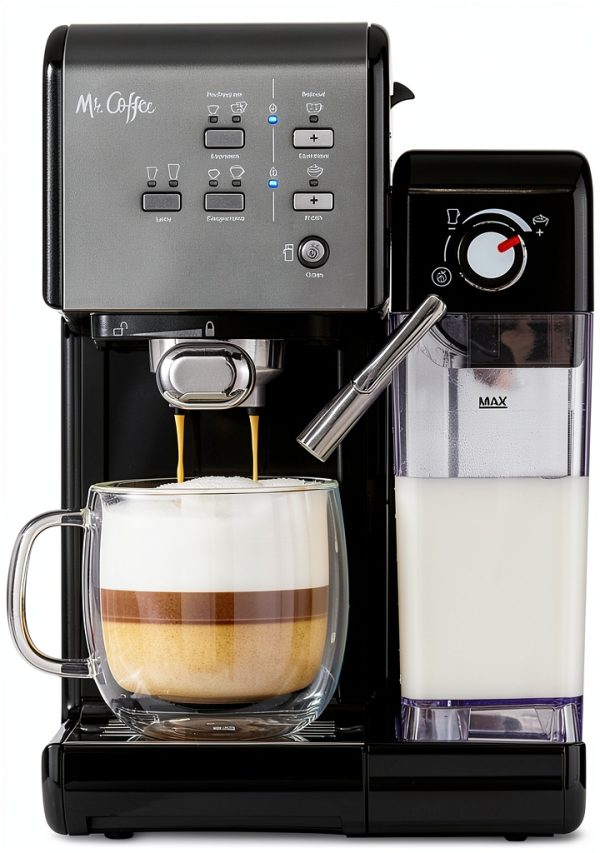 Maxam Espresso Machine Stainless Steel Automatic-5