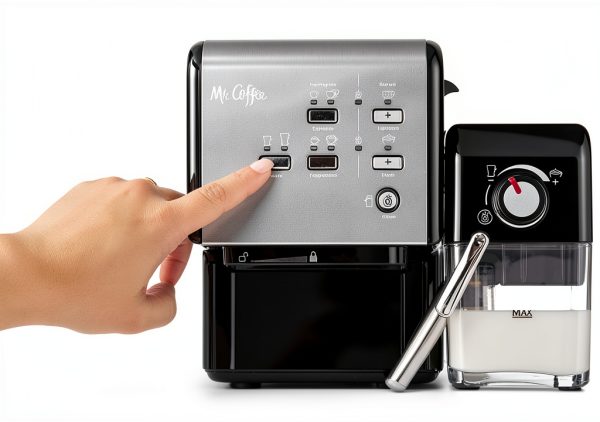 Maxam Espresso Machine Stainless Steel Automatic-2