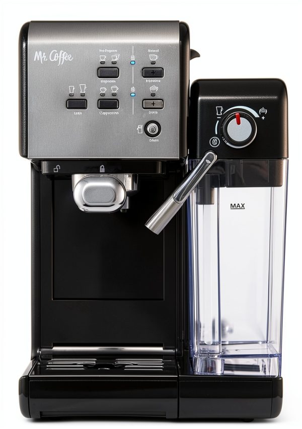 Maxam Espresso Machine Stainless Steel Automatic-1