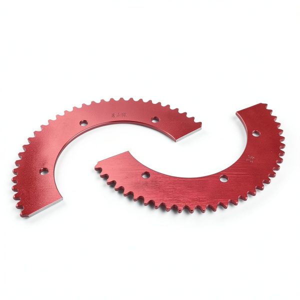35 Sprocket Aluminum Split for Mini Bike Go Kart VCUJSUC Red-2