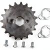 TRKIMAL Front Sprocket 420 19T 20mm Steel for 50-125cc Dirt Bike-0