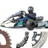 Silscvtt Go Kart Axle Kit 44.4" Chrome Strength, 500lb Capacity-6