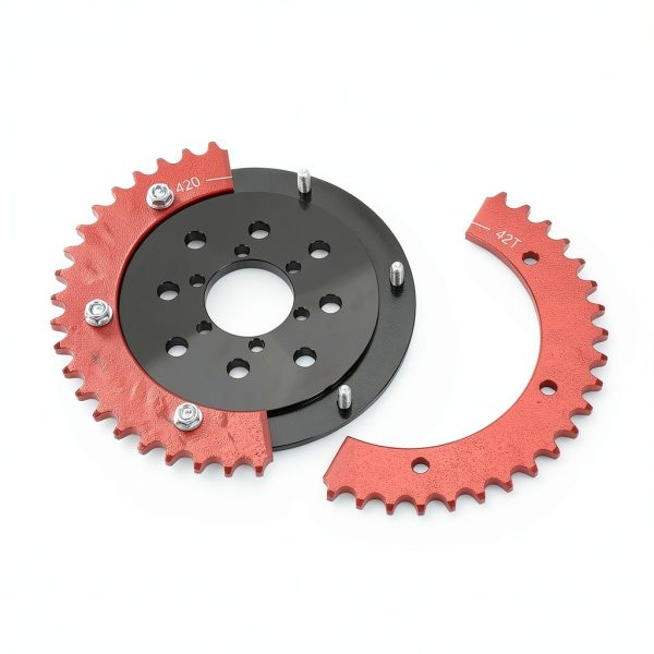 420 Split Sprocket GREHUA Aluminum Sprocket for Mini Bike and Go Kart-3
