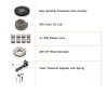 XIKOBY Motorcycle Chain Plate Guide Kit with Heavy Duty Steel Sprocket-8
