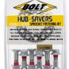 Motorcycle Sprocket Bolts BOLT Hex Kit 7pcs Class 10.9 Zinc Plated-0