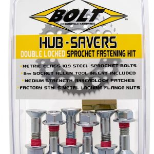 Motorcycle Sprocket Bolts BOLT Hex Kit 7pcs Class 10.9 Zinc Plated-0