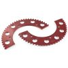 VCUJSUC Aluminum #35 Split Sprocket 62T for Mini Bike Go Kart Red 75t-2