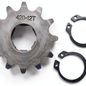 TRKIMAL Front Sprocket 420 12T 20mm Stainless Steel for 50-125cc ATVs-0
