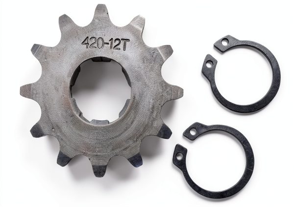 TRKIMAL Front Sprocket 420 12T 20mm Stainless Steel for 50-125cc ATVs-0