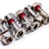 Motorcycle Sprocket Bolts BOLT Hex Kit 7pcs Class 10.9 Zinc Plated-1