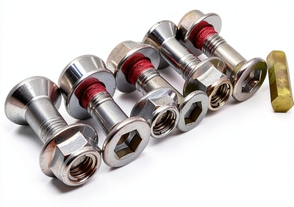 Motorcycle Sprocket Bolts BOLT Hex Kit 7pcs Class 10.9 Zinc Plated-1