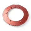 35 Sprocket Aluminum Split for Mini Bike Go Kart VCUJSUC Red-0
