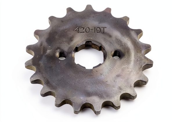 TRKIMAL Front Sprocket 420 19T 20mm Steel for 50-125cc Dirt Bike-4