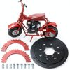 420 Split Sprocket GREHUA Aluminum Sprocket for Mini Bike and Go Kart-7