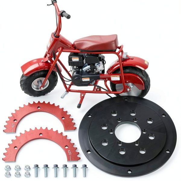 420 Split Sprocket GREHUA Aluminum Sprocket for Mini Bike and Go Kart-7