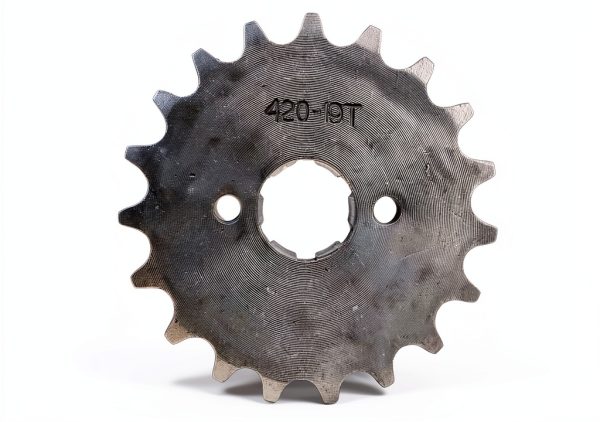 TRKIMAL Front Sprocket 420 19T 20mm Steel for 50-125cc Dirt Bike-1