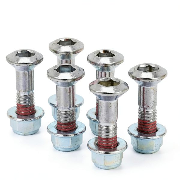 Motorcycle Sprocket Bolts USTPO Heat Treated 10-9 Grade Kit-3