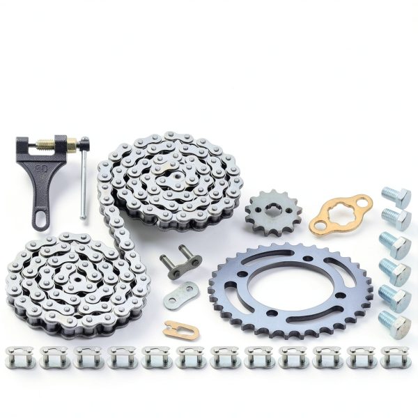 420 Chain 120 Link Set 13T & 35 Tooth Sprockets MRELC 50-170cc Bikes-2