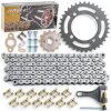 420 Chain 120 Link Set 13T & 35 Tooth Sprockets MRELC 50-170cc Bikes-0