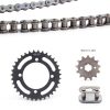 420 Chain 120 Link Set 13T & 35 Tooth Sprockets MRELC 50-170cc Bikes-1